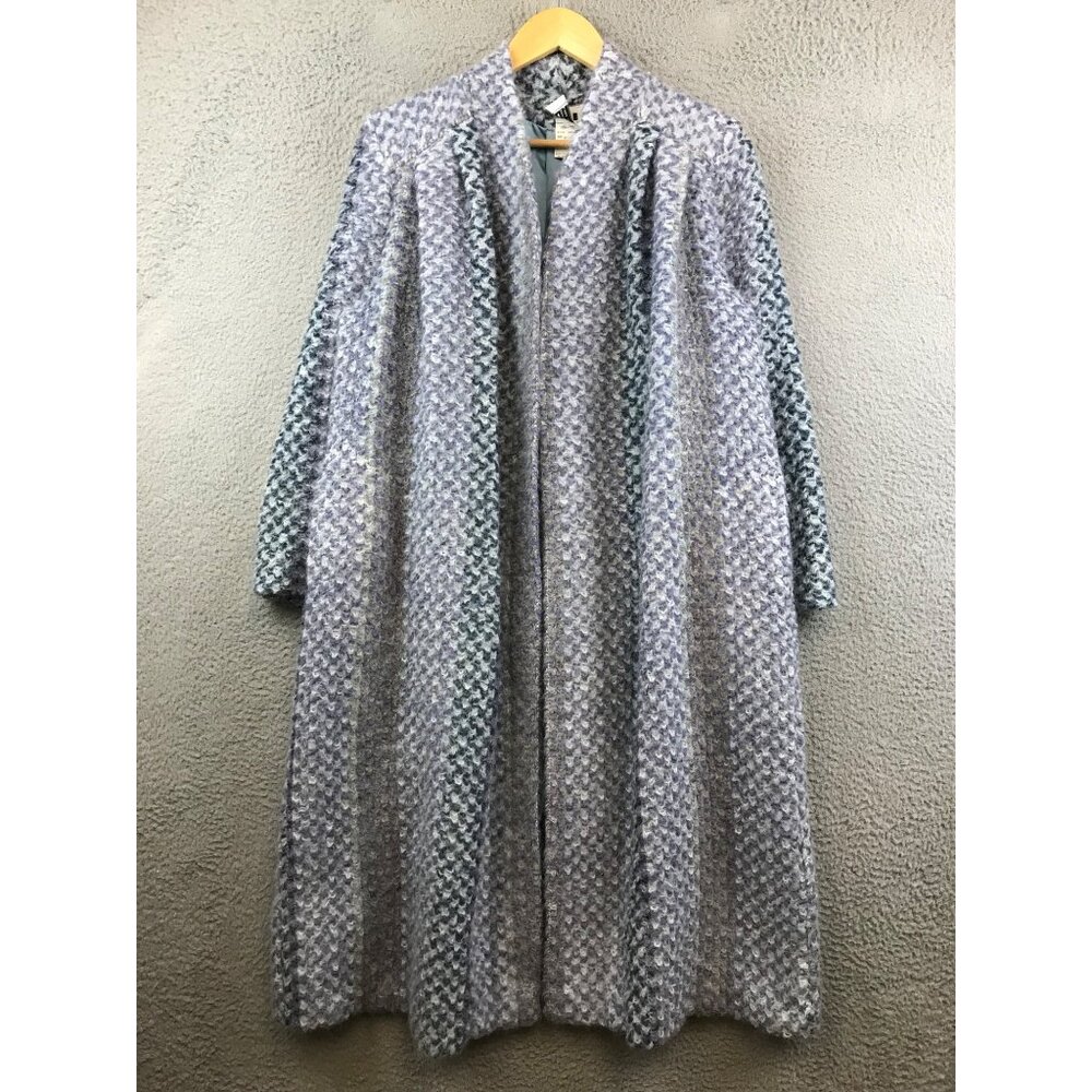 Vintage 70s M.J‎ Seattle Medium Mohair Long Coat